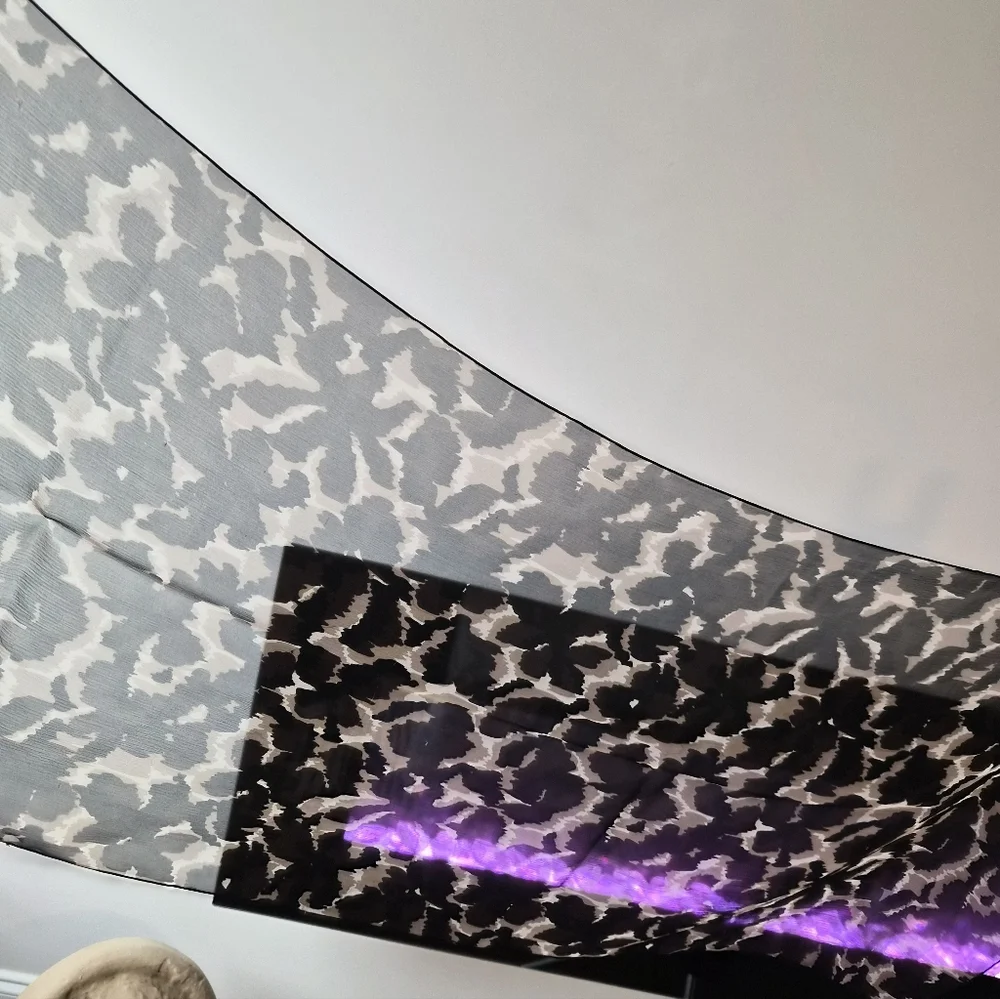 ​Ann Taylor Animal Print Lightweight Sheer Scarf - Neutral Leopard/Cheetah
